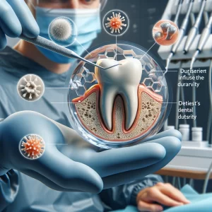 Dentist in Frederick, MD examining a patient's dental fillings, focusing on factors affecting dental fillings lifespan.